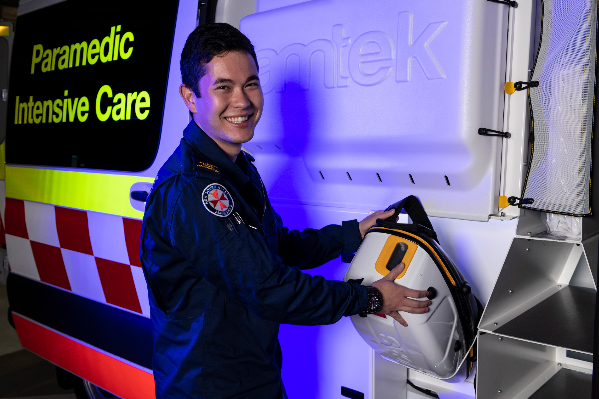 First Intensive Care Ambulance Vehicles