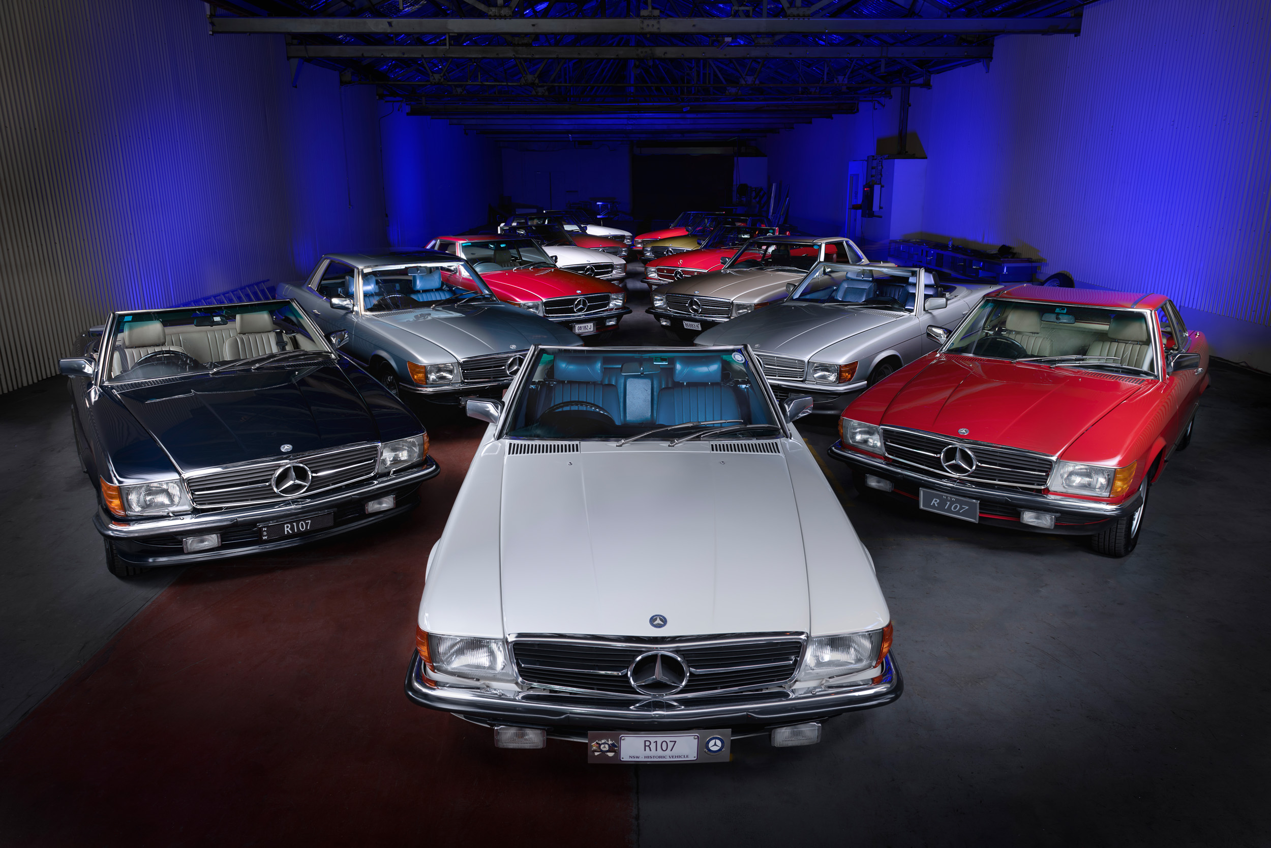 Mercedes 107 50th Anniversary