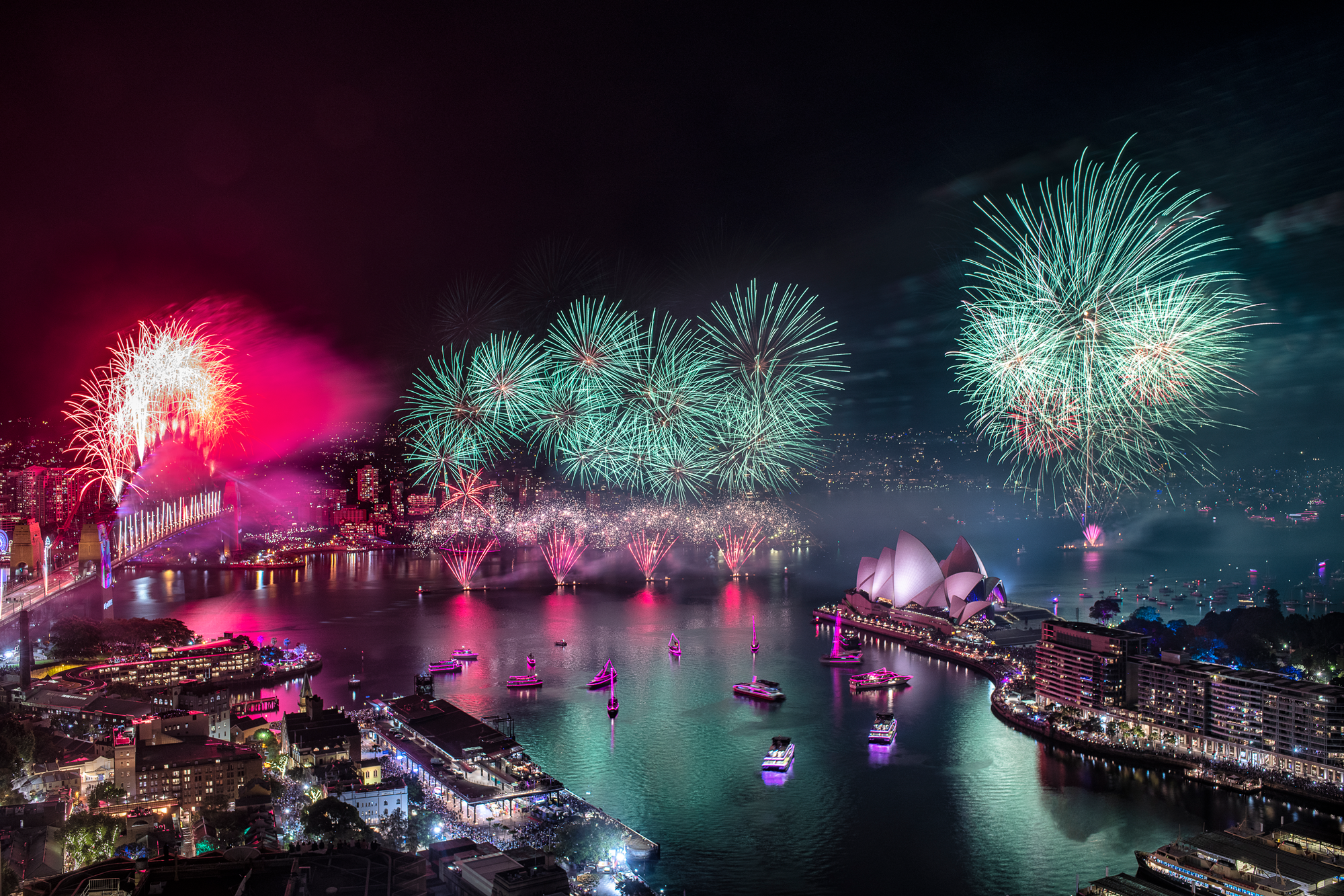 Sydney Harbour New Years Eve Fireworks